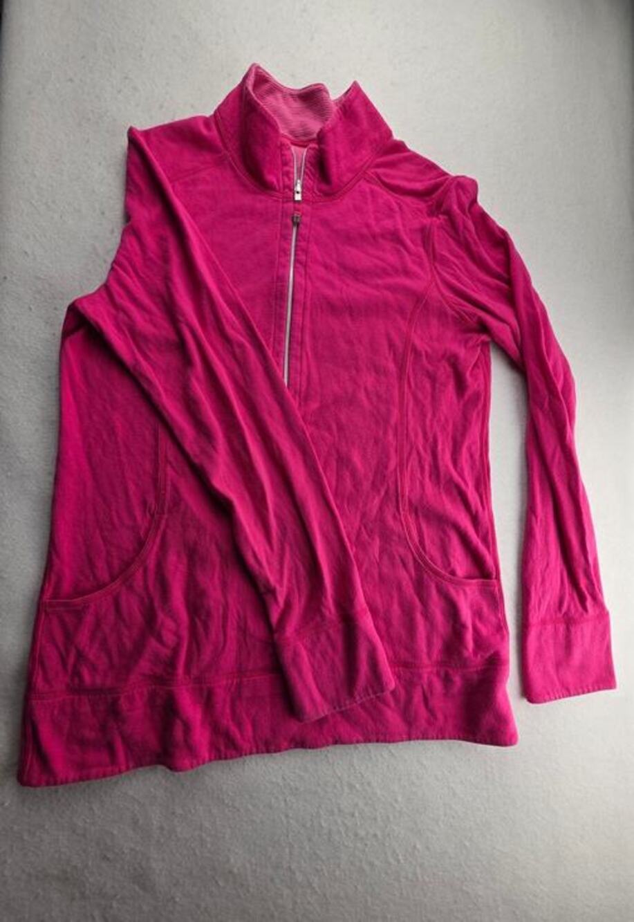 Tommy Bahama Pink 3/4 Zip Sweater Size Small